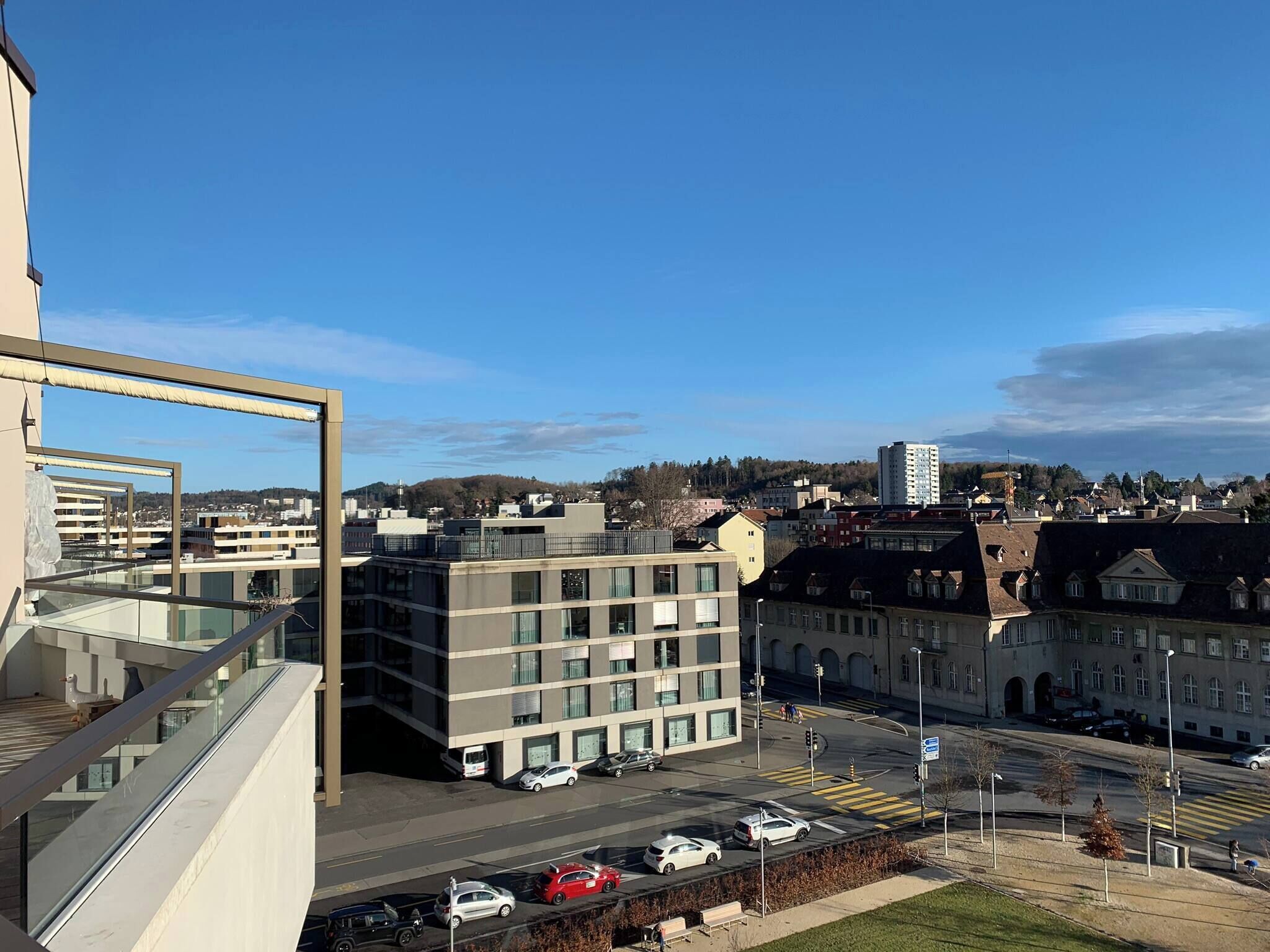 Chambre, 1 chambre, balcon | Enceinte de l’hébergement