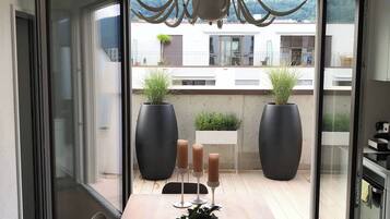 Phòng, 1 phòng ngủ, ban công | Phòng ăn