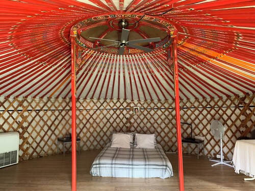 Charming yurt in a natural park