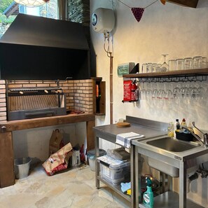 Casa, 2 quartos, vista para a montanha | Cozinha privada