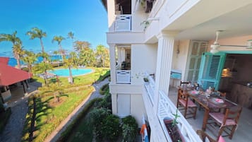 Apartment, 2 Bedrooms, Accessible, Balcony | Pool | Outdoor pool