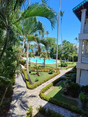 Apartment, 2 Bedrooms, Accessible, Balcony | Pool | Outdoor pool - 2BR Beachfront Apt Las Terrenas - La Dolce Vita 9 (Las Terrenas)