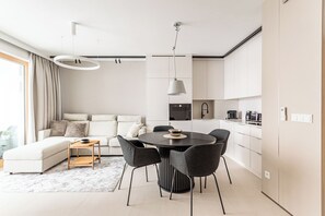Business Apartment, Balcony | Interior - Towarowa Square P&O Apartments (Warsaw)