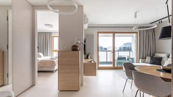 Leilighet – deluxe, balkong | Innvendig