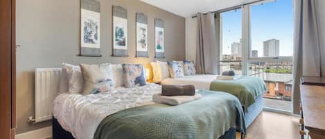 Apartment, 2 Bedrooms, Accessible, Balcony | 3 bedrooms