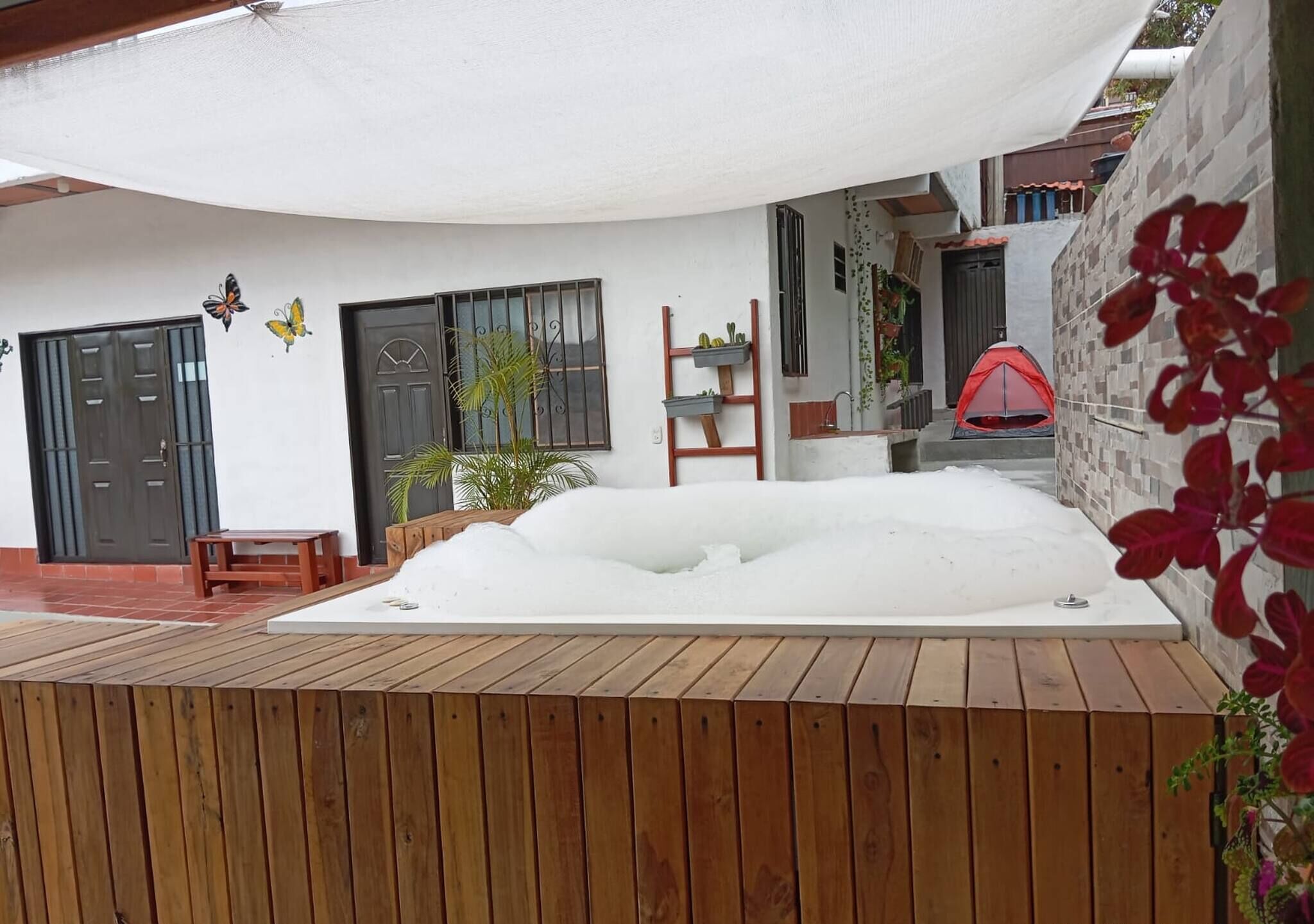 House, 4 Bedrooms, Accessible, Smoking | Outdoor spa tub