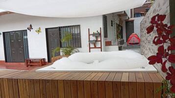 House, 4 Bedrooms, Accessible, Smoking | Outdoor spa tub