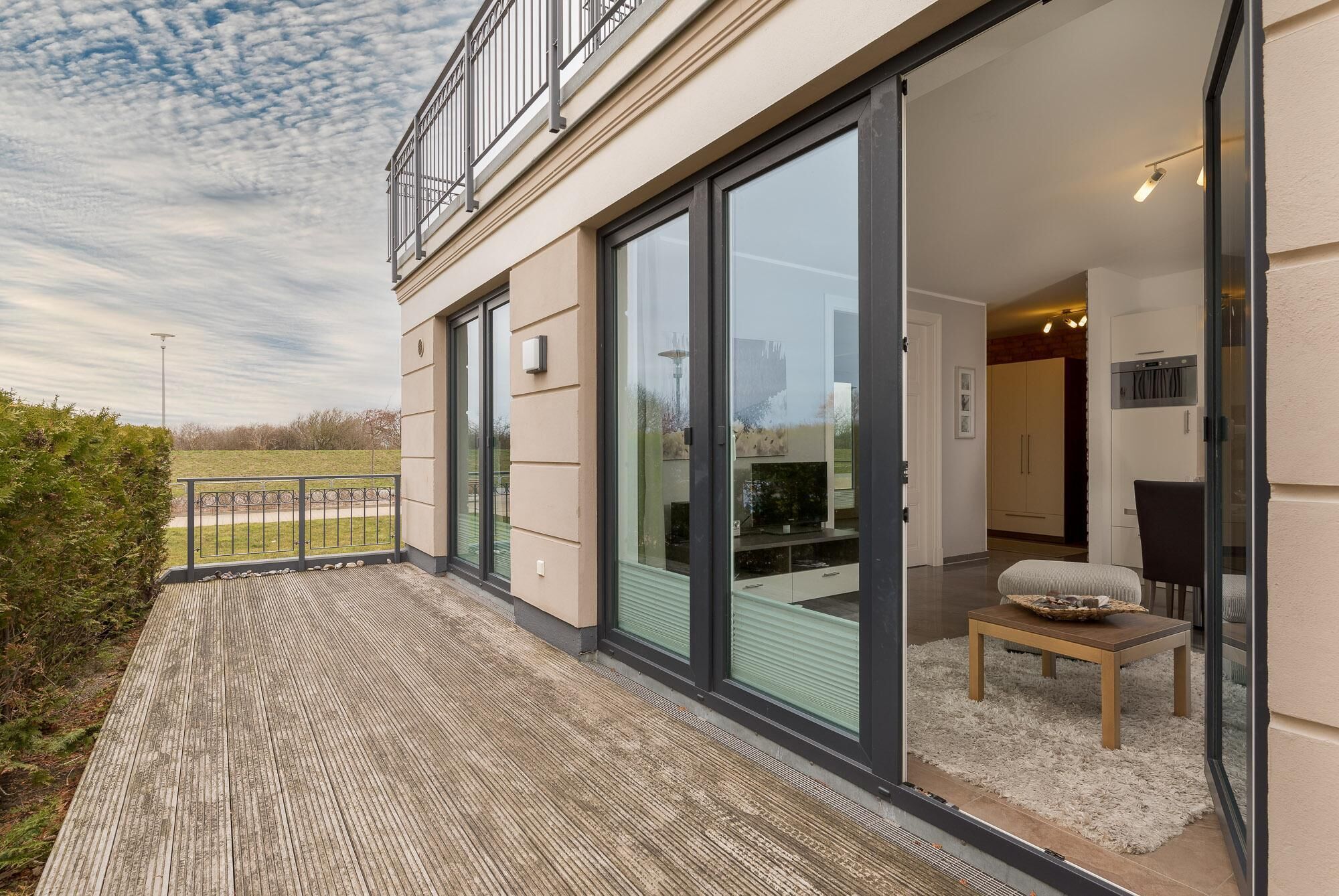 Balkon im Frühjahr