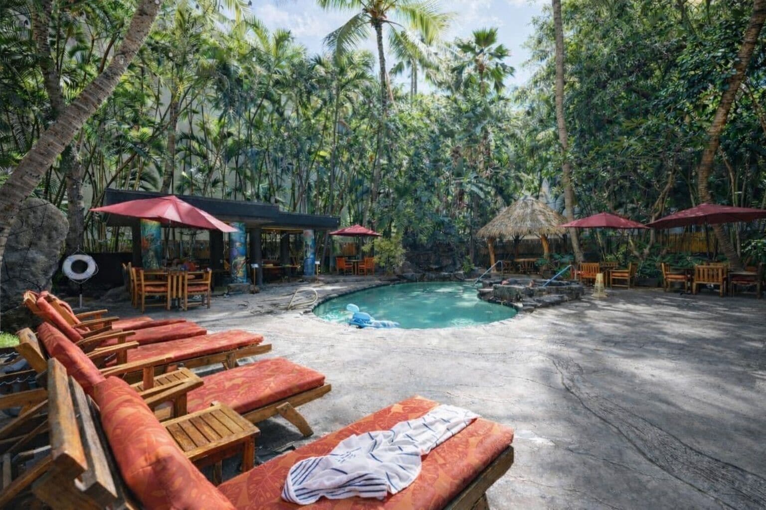 Alberca al aire libre 