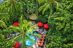 Outdoor pool - Tropical Boutique Hotel room 2 blks to Beach! Hidden Sanctuary in Waikiki! (Honolulu)