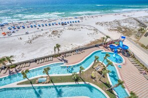 Indoor pool, a heated pool - Oasis 602 Beachfront With Amenities Galore! (Orange Beach)