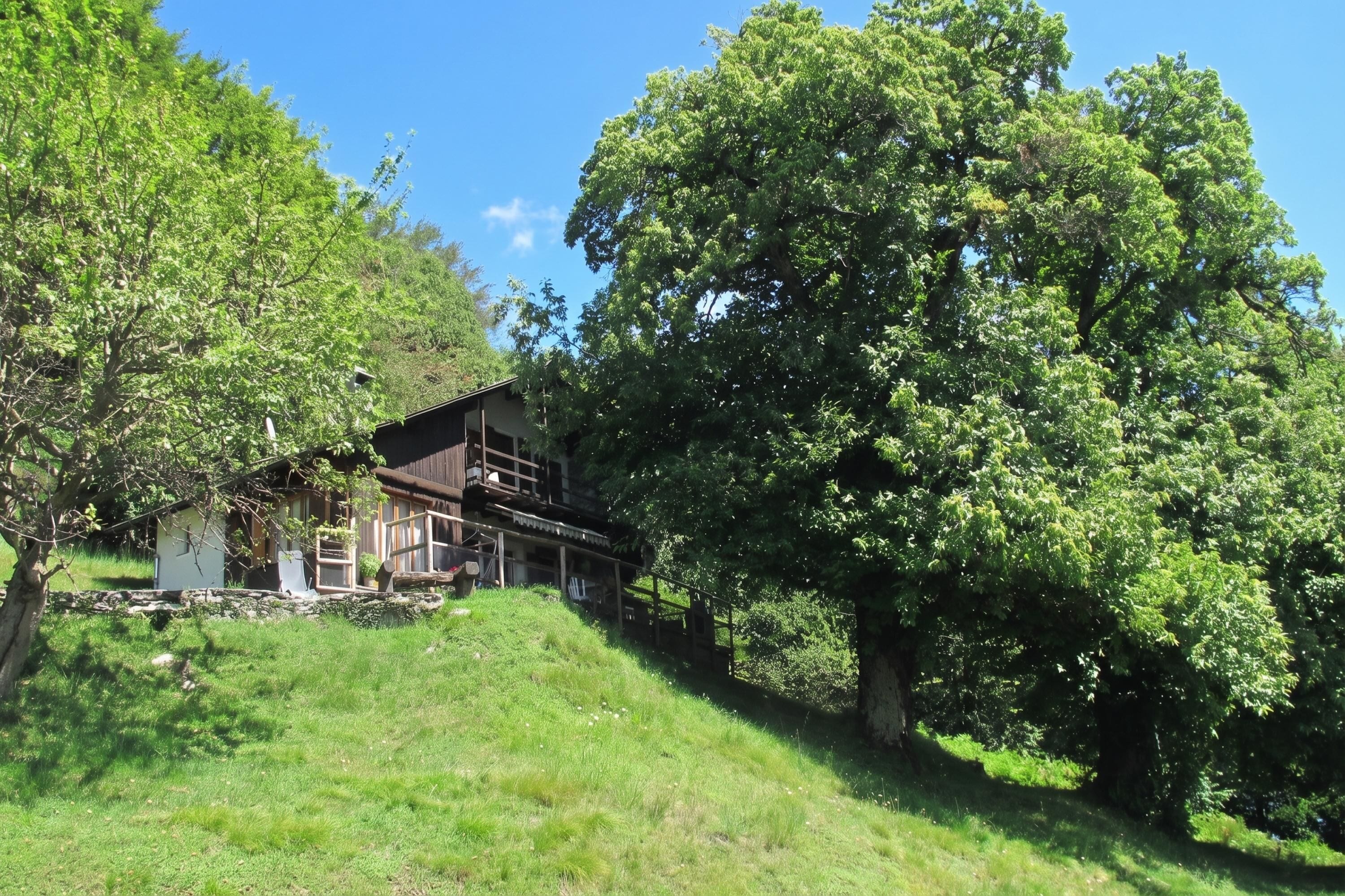 Chalet Keluarga, beberapa kamar, tepi gunung (Ca Brunella 1) | Eksterior