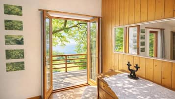 Family Chalet, Multiple Bedrooms, Mountainside (Ca Brunella 1) | View from room