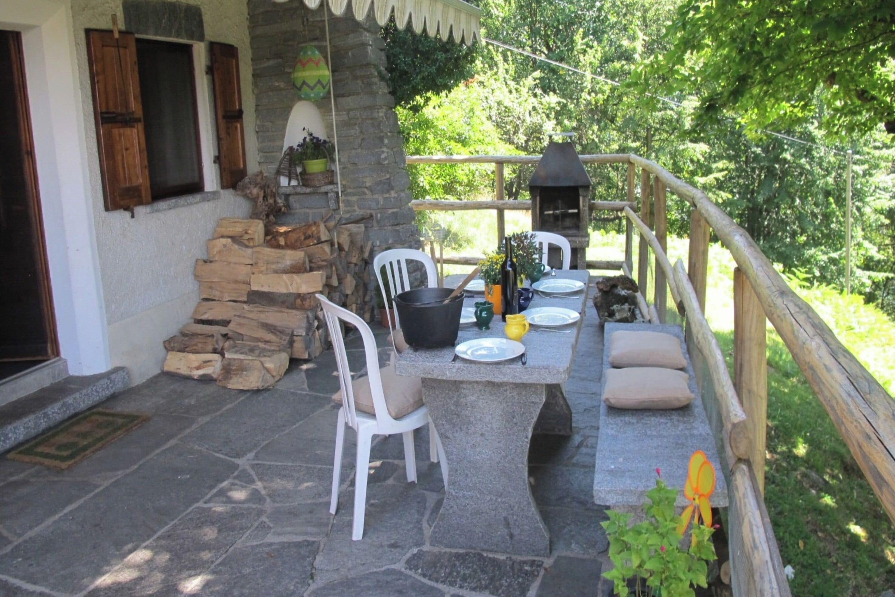 Chalet Familial, plusieurs chambres, côté montagne (Ca Brunella 1) | Aire de pique-nique/barbecue