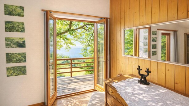 Familjestuga - 1 sovrum - balkong - intill bergen (Ca Brunella 1 Lake Maggiore View) | Utsikt från rummet