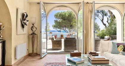 Luxury villa in Cannes with exterior