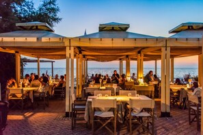 Udendørs spisemuligheder