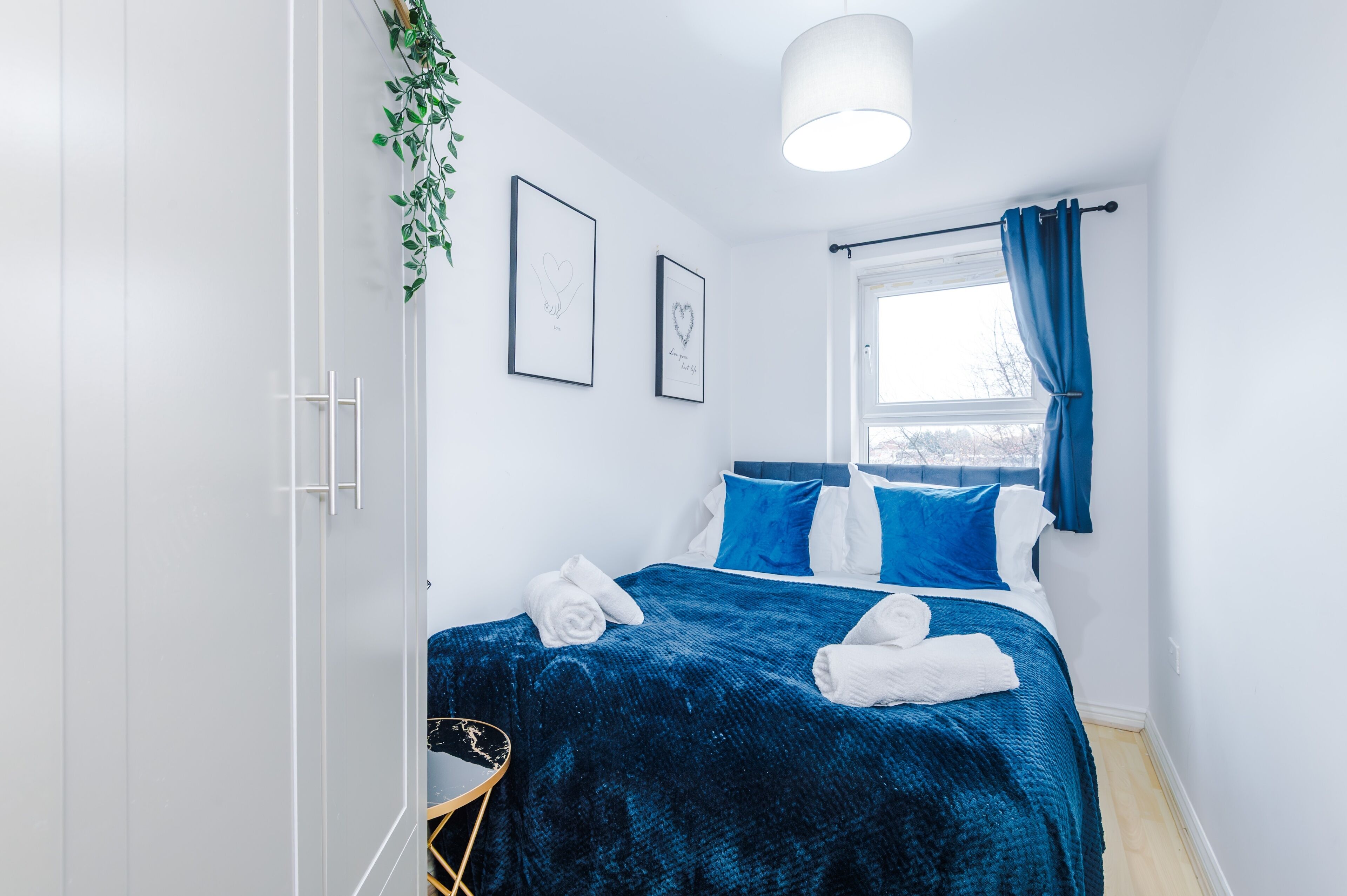 2 間睡房、熨斗/熨衫板、免費 Wi-Fi、床單