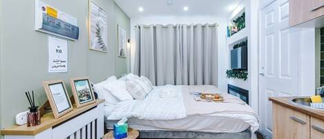 1 Schlafzimmer, Bügeleisen/Bügelbrett, kostenloses WLAN, Bettwäsche