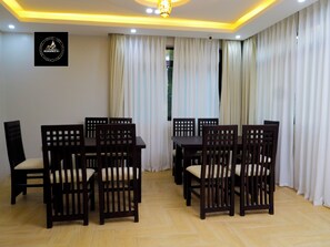 Dining - Residence Six Sigma (Entebbe)