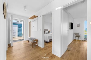 Travel crib, free WiFi - SalzWasserHerz - Sauna, Fireplace, Washing Machine, Terrace, Car Parking (Olpenitz)