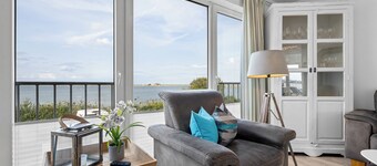 Flow - Sea view, washer-dryer, roof terrace, parking space, sauna