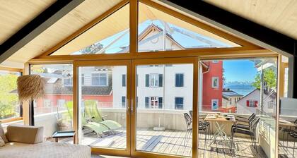 Ferienwohnung Halbinsel52 I Seesicht – Exklusive Maisonette-Wohnung mit Seesicht