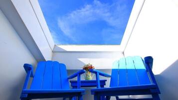 Standard Double Room, Balcony, Mountain View | Outdoor dining