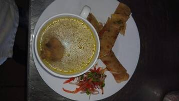 Kontinental frokost er inkludert hver dag