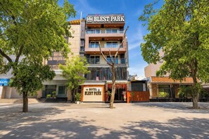 Façade de l’hébergement