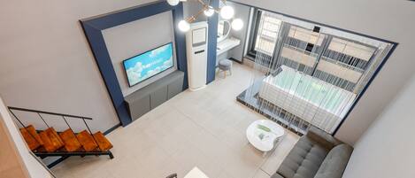 Phòng cơ bản, 1 phòng ngủ (Moksil 201 (Duplex,Spa, Pet, BBQ)) | 1 phòng ngủ, truy cập Internet không dây miễn phí