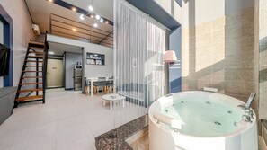 Perushuone, 1 makuuhuone (Moksil 204 (Duplex, Spa, Pet, BBQ)) | 1 makuuhuone, ilmainen Wi-Fi