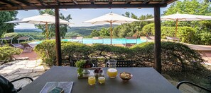 Outdoor dining - Casa Oliveta - Tuscan Charm and Private Pool in the Heart of Chianti (Toscana)