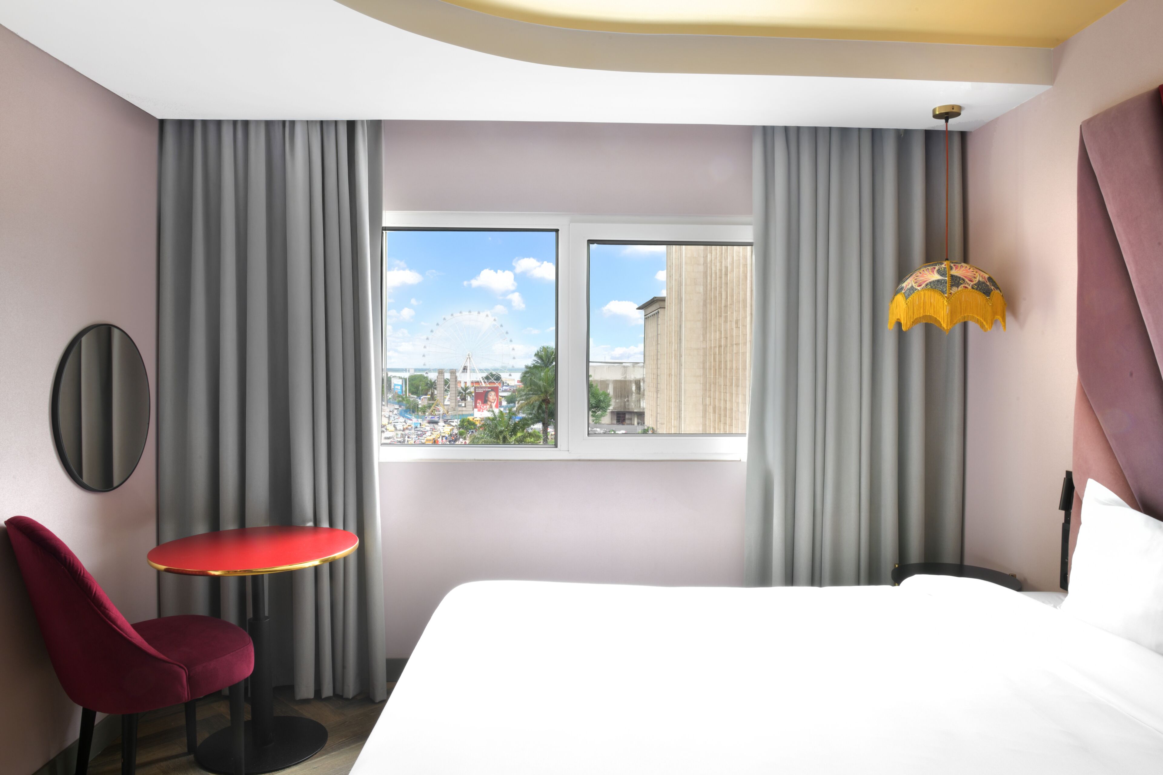 Habitación estándar, 1 cama King size | Ropa de cama hipoalergénica y minibar 