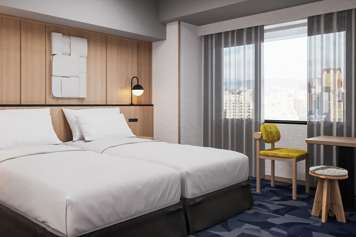 Habitació amb dos llits individuals superior, 2 llits individuals | Roba de llit