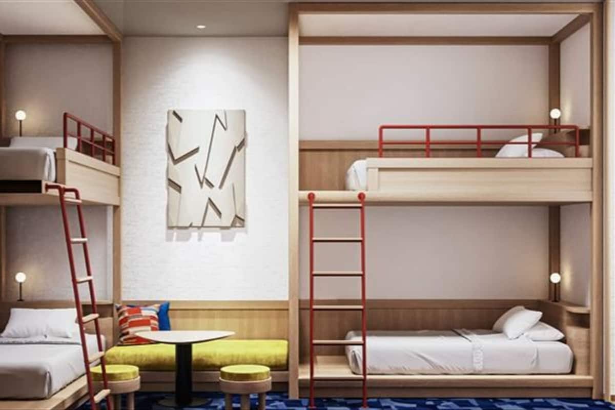 Privilege, Habitació, diversos llits | Roba de llit