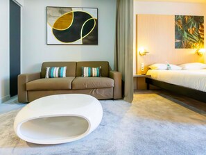 Superior-Zimmer, 1 Doppelbett und Schlafsofa