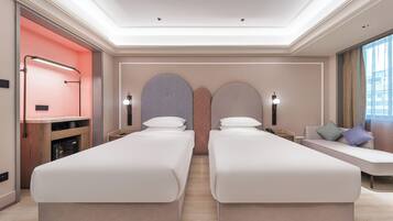 Phòng Superior, 2 giường đơn | Bộ đồ giường cao cấp, chăn bông, nệm có lớp đệm bông