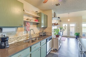 Interior - Cowboy Pool & Fenced Yard: Convenient Austin Home (Austin)