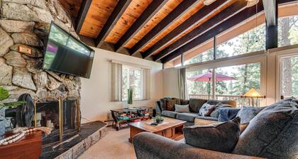 Walk to Lake Tahoe: Family Retreat w/ Deck!