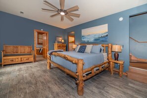 Free WiFi, bed sheets - Tennessee Tee, 3 BR, 3BA, Sleeps 6 & Mountain View (Townsend)