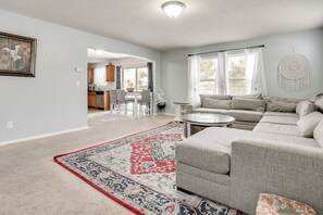 Interior - Family Getaway in Kalamazoo! Spacious Home w/ Yard (Kalamazoo)