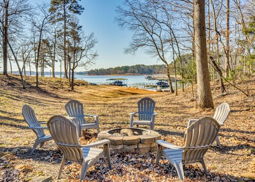 Waterfront Living on Lake Hartwell: Home w/ Dock