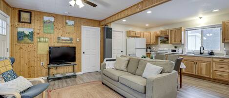 Fassade der Unterkunft