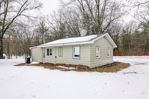 Interior - Fish, Bike & Hike! Wooded Irons Getaway Near River (Irons)