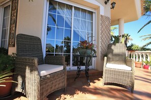 Terrace/patio - 4 Bedroom Villa Sleeps 8 With Private Pool (Vera)