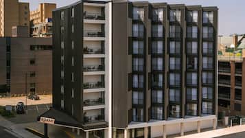 Fassade der Unterkunft