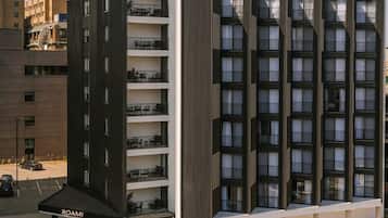 Fassade der Unterkunft