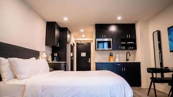 Estúdio clássico | Ferros/tábuas de passar roupa, Wi-Fi de cortesia, roupa de cama