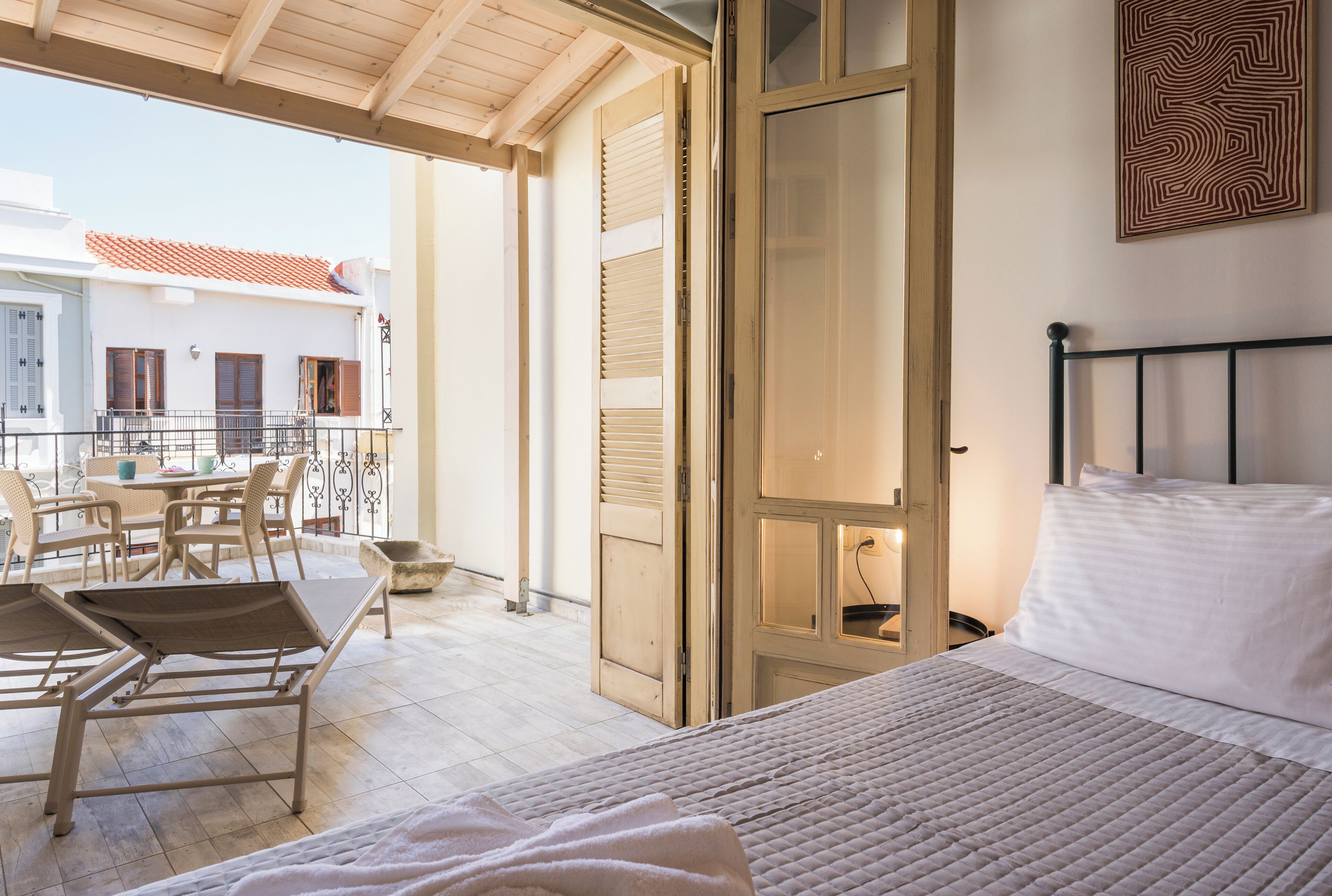Apartment, 1 Bedroom, City View | Terrace/patio